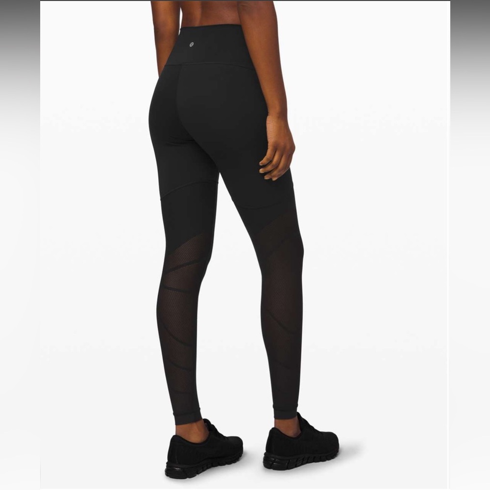 (4) Lululemon Sheer Will High Rise Leggings